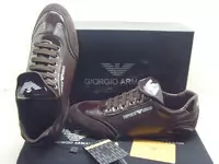 chaussures giorgio armani 2013 populaire man emporio tongue brun